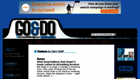 What Goanddomichigan.com website looked like in 2017 (6 years ago)