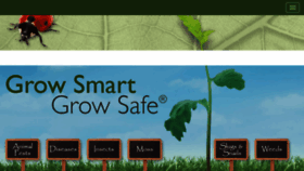 What Growsmartgrowsafe.org website looked like in 2017 (6 years ago)