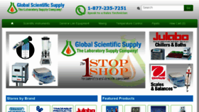 What Globalscientificsupply.com website looked like in 2017 (6 years ago)