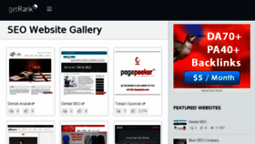 What Getrank.org website looked like in 2017 (7 years ago)