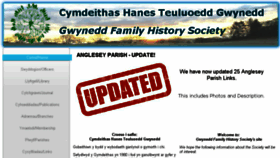 What Gwyneddfhs.co.uk website looked like in 2017 (6 years ago)