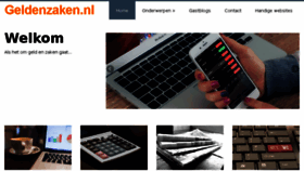 What Geldenzaken.nl website looked like in 2017 (6 years ago)