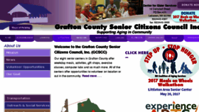 What Gcscc.org website looked like in 2017 (6 years ago)
