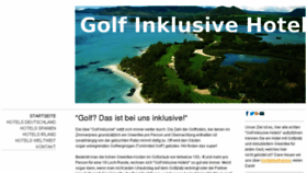 What Golf-inklusive-hotels.de website looked like in 2017 (6 years ago)