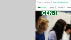 What Gen-i.com.au website looked like in 2017 (6 years ago)