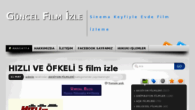 What Gunceldizifilm.com website looked like in 2011 (12 years ago)