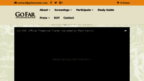 What Gofarmovie.com website looked like in 2017 (6 years ago)