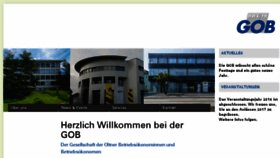 What Gob.ch website looked like in 2017 (6 years ago)