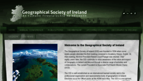 What Geographicalsocietyireland.ie website looked like in 2017 (6 years ago)