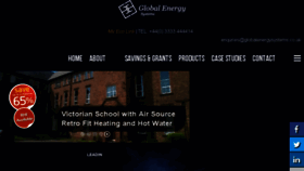 What Globalenergysystems.co.uk website looked like in 2017 (6 years ago)