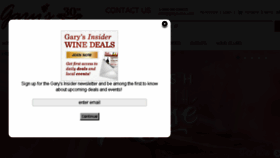 What Garysmarket.com website looked like in 2017 (6 years ago)