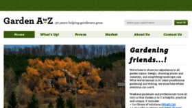 What Gardenatoz.com website looked like in 2017 (6 years ago)