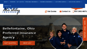 What Galvezinsurance.com website looked like in 2017 (6 years ago)