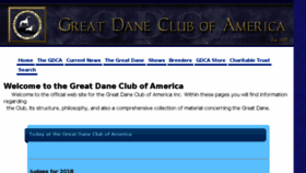 What Gdca.org website looked like in 2017 (6 years ago)