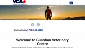 What Guardianvetcentre.com website looked like in 2017 (6 years ago)