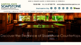 What Gardenstatesoapstone.com website looked like in 2017 (6 years ago)