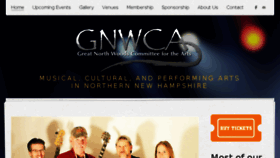 What Gnwca.org website looked like in 2017 (8 years ago)