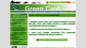 What Greencard.la website looked like in 2017 (6 years ago)