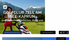 What Golf-zellamsee.at website looked like in 2017 (6 years ago)