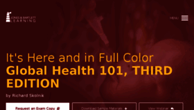 What Globalhealth101.com website looked like in 2017 (6 years ago)