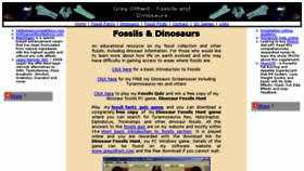 What Go-fossils.com website looked like in 2017 (6 years ago)