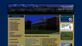What Guthriecounty.org website looked like in 2017 (6 years ago)