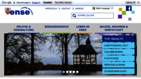 What Gemeinde-ense.de website looked like in 2017 (6 years ago)