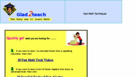 What Glad2teach.co.uk website looked like in 2017 (6 years ago)