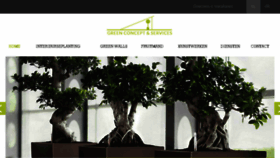 What Greenconcept.be website looked like in 2017 (6 years ago)