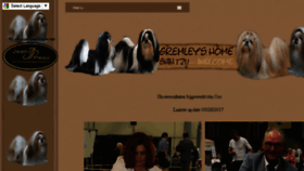 What Gremleyshome.com website looked like in 2017 (6 years ago)