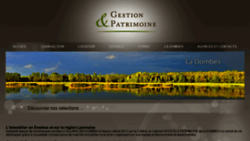 What Gestionetpatrimoine.com website looked like in 2017 (6 years ago)