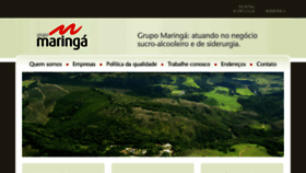 What Grupomaringa.com.br website looked like in 2017 (6 years ago)