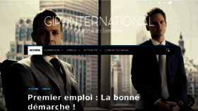 What Gip-international.fr website looked like in 2017 (6 years ago)