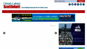 What Greatlakesscuttlebutt.com website looked like in 2017 (7 years ago)