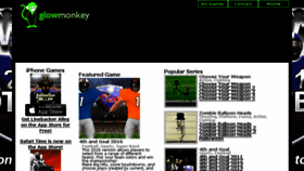 What Glowmonkey.com website looked like in 2017 (6 years ago)