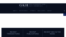 What Gkh-law.com website looked like in 2017 (6 years ago)