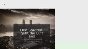 What Greencitysolutions.de website looked like in 2017 (6 years ago)
