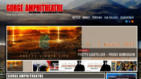 What Gorgeamphitheatre.net website looked like in 2017 (6 years ago)