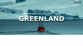 What Greenlandtours.com website looked like in 2017 (6 years ago)