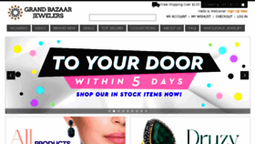 What Grandbazaarjewelers.com website looked like in 2017 (6 years ago)