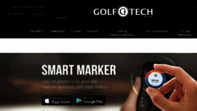 What Golftech.co website looked like in 2017 (6 years ago)