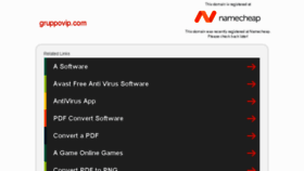 What Gruppovip.com website looked like in 2017 (6 years ago)