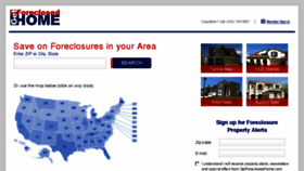 What Getforeclosedhome.com website looked like in 2017 (6 years ago)
