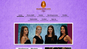 What Golden-goose-events.com website looked like in 2017 (6 years ago)