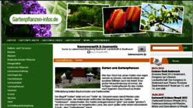 What Gartenpflanzen-infos.de website looked like in 2017 (6 years ago)