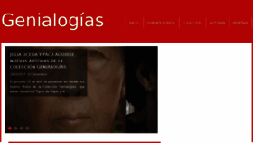 What Genialogias.com website looked like in 2017 (6 years ago)