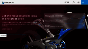 What Getautodesk.com website looked like in 2017 (8 years ago)