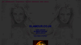 What Glamour.co.uk website looked like in 2017 (6 years ago)