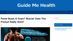 What Guidemehealth.com website looked like in 2017 (6 years ago)