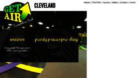 What Getaircleveland.com website looked like in 2017 (6 years ago)